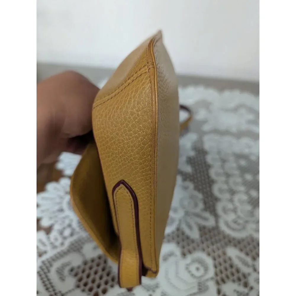 Cartier crossbody bag golden yellow color